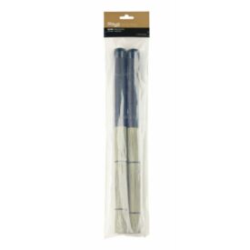 Stagg Polybristle Straw Brushes With Black Rubber Handle Grip