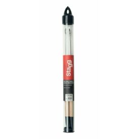 Stagg Telescopic Wire Brushes With Wooden Handle