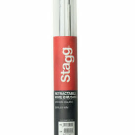Stagg Telescopic Wire Brushes With Wooden Handle