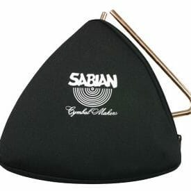 Sabian Black Zippered Triangle Bag 10"