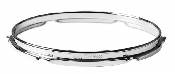 DW Snare drum hoops 14" satin chrome