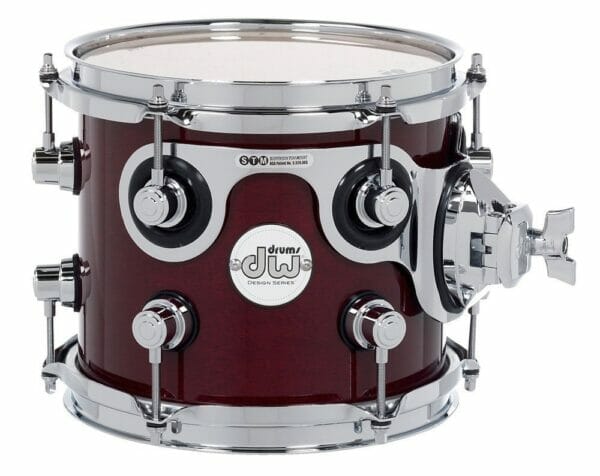 DW Design Series 8" x 7" Tom Gloss Lacquer, Cherry Stain