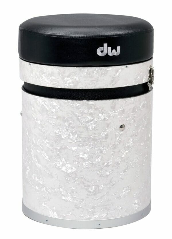 DW Throne and Case all in one Height Adjustable 22"-28" in 1" steps White Marine