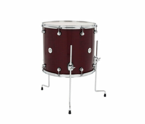 DW Design Series 18" x 16" Floor Tom Gloss Lacquer, Cherry Stain