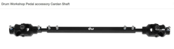 DW Pedal Accessory Cardan Shaft SP211