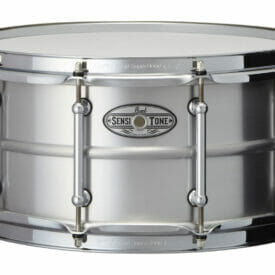 Pearl 14" x 6.5" Sensitone Beaded Seamless Aluminum Snare Drum