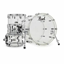 Pearl Crystal Beat 22" Ultra Clear 4 Piece Acrylic Drum Kit
