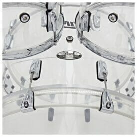 Pearl Crystal Beat 22" Ultra Clear 4 Piece Acrylic Drum Kit