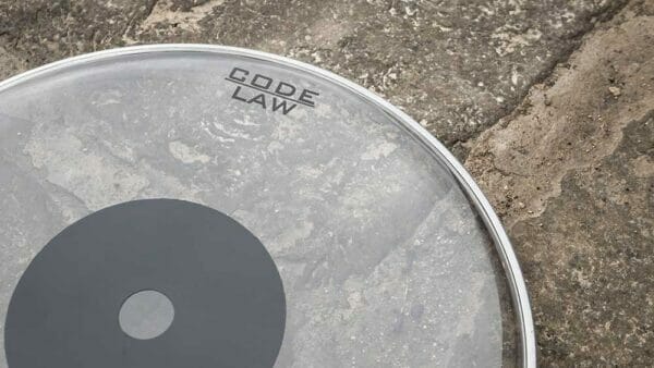 Code 12” Law Clear Drum Head