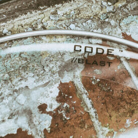 Code 16” Blast Clear Bass Drum Head