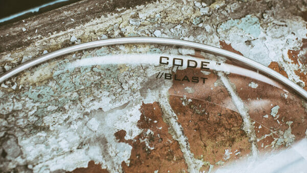 Code 16” Blast Clear Bass Drum Head