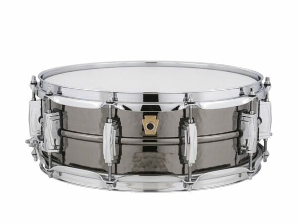 Ludwig 14x5" Black Beauty Hammered Shell Snare Drum, Imperial Lugs