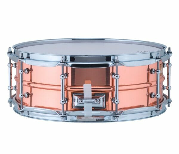 Ludwig 14x5" Polished Copper Phonic Snare Drum, Tube Lugs