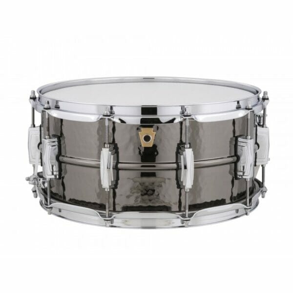 Ludwig 14x6.5" Black Beauty Hammered Shell Snare Drum, Imperial Lugs