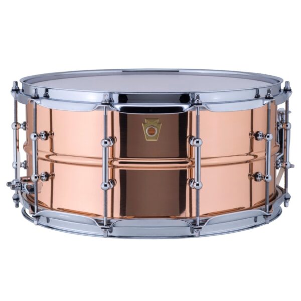 Ludwig 14x6.5" Copper Phonic Polished Snare Drum with Tube Lugs