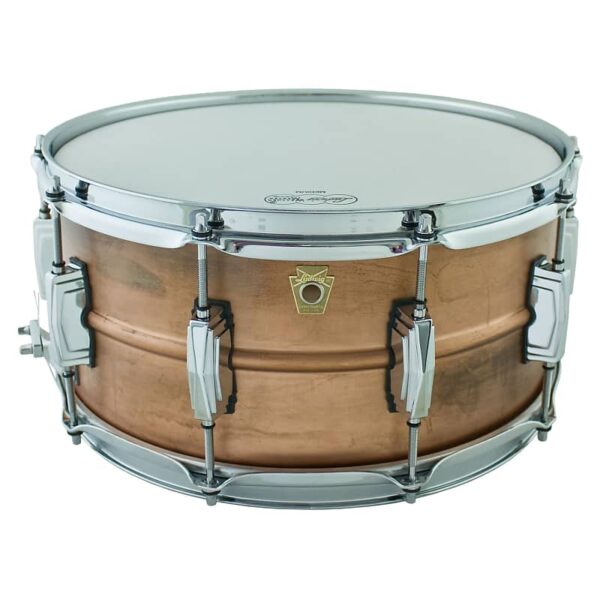 Ludwig 14x6.5" Raw Copper Snare Drum with Imperial Lugs