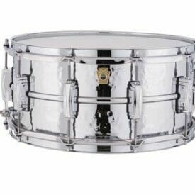 Ludwig 14x6.5" Supraphonic Hammered Shell Snare Drum, Imperial Lugs