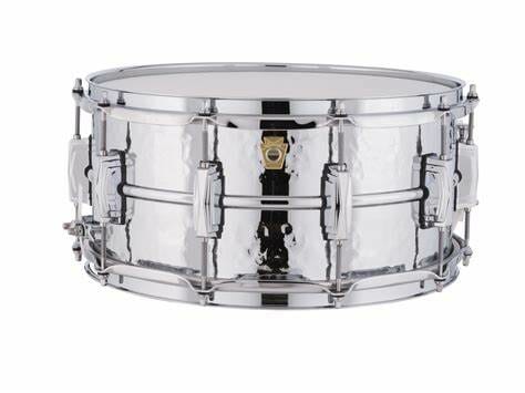 Ludwig 14x6.5" Supraphonic Hammered Shell Snare Drum, Imperial Lugs