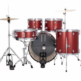 Ludwig Accent Fuse Red Sparkle 3