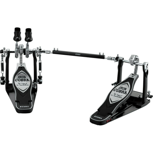 Tama HP900PWLN Iron Cobra Twin Bass Drum Pedal - W/Case - Left Footed