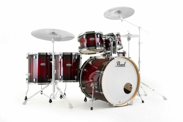 Pearl Decade Maple Gloss Deep Red Burst