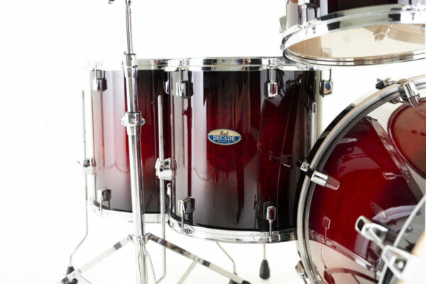 Pearl Decade Maple Gloss Deep Red Burst