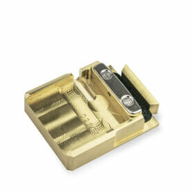 Snareweight Solid Brass #5 with Standard Leather Insert and Case3