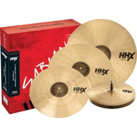 Sabian HHX X-treme Groove Cymbal Pack (15" 17" 19" 21") - Brilliant Finish