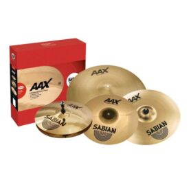 Sabian AAX X-Plosion Promotional Cymbal Pack (14" 16" 18" 21") - Brilliant Finish