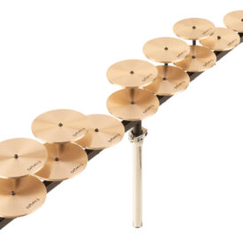 Sabian NEW CROTALE SET(13) LOW 1 OCTAVE w/BAR & BASE