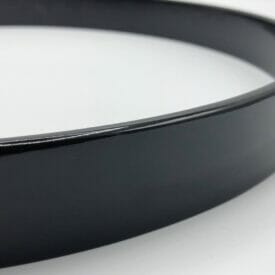 Worldmax 14" Maple Bass Drum Hoop - Black Lacquer Finish