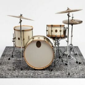 Drum N Base Vintage Persian Drum Stage Rug Grey - 185 X160cm - Image 6