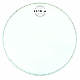 Custom Percussion 14" White Coated Drum Head With Custom Logo