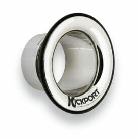 Kickport 2 Bass Drum Sound Hole - Chrome