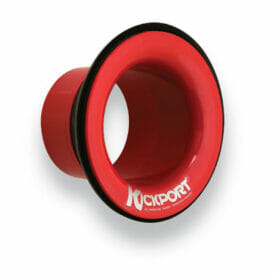 Kickport 2 Bass Drum Sound Hole - Red