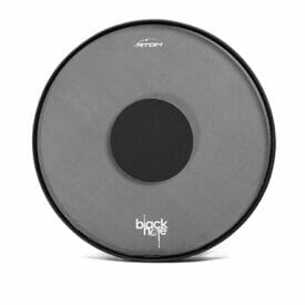 10" Rtom Black Hole Practice Pad Snap-On Tuneable Mesh Head