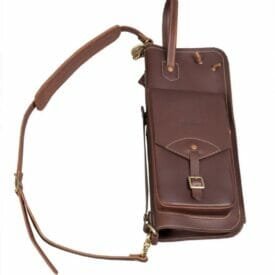 Tackle Leather Stick Case W/Patented Stick Stand - Brown