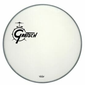 Gretsch USA 18" Ambassador Coated Offset Logo Bass Drum Head