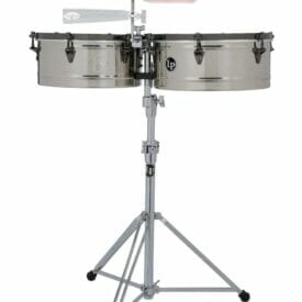 LP Timbales E-Class Stainless Steel 14"/15"