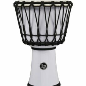 Djembe World 7-inch Rope Tuned Circle White