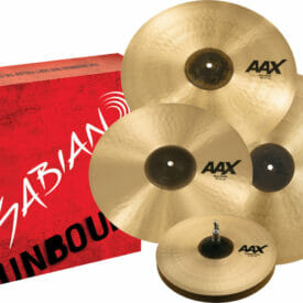 Sabian AAX Promotional Cymbal Pack (14" 16" 18" 21") -