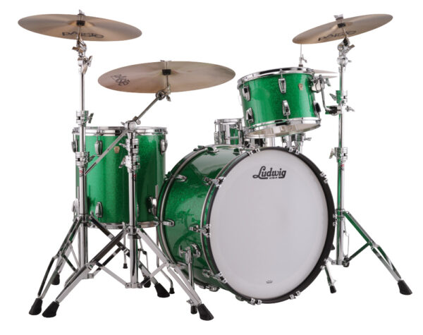 L84433AX54WC Classic Maple Pro Beat Green Sparkle- L Side A_Internet_4562