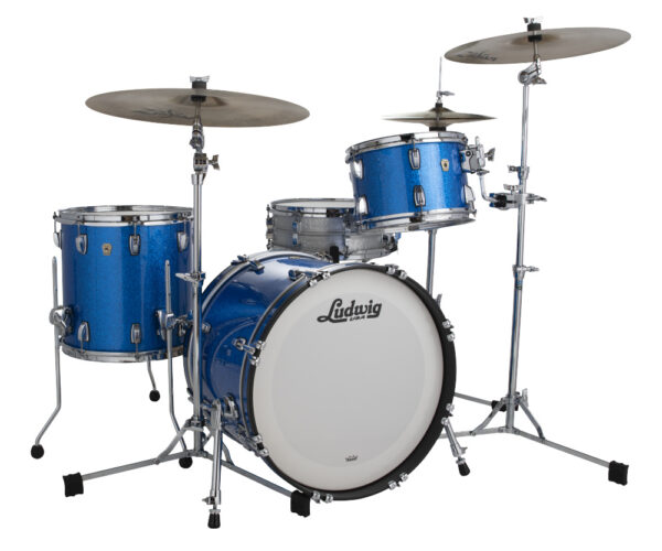 Ludwig Classic Maple Downbeat Blue Sparkle L84023AX32_A_Internet_5321