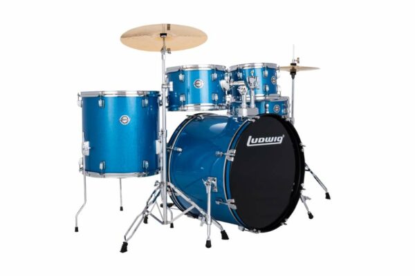 Ludwig Accent Fuse Blue Sparkle 1
