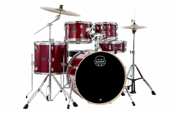 Mapex Venus 22" Rock - Crimson Red Sparkle 1