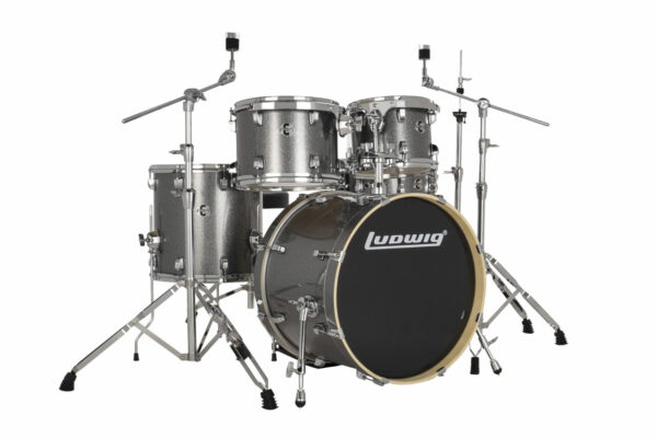 Ludwig 20" Evolution Platinum Sparkle 1