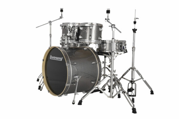 Ludwig 22" Evolution Platinum Sparkle 2