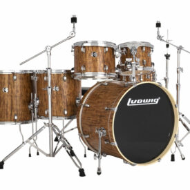 Ludwig 6pc 22" Evolution Cherry 1