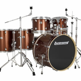 Ludwig 6pc 22" Evolution Copper Sparkle 1