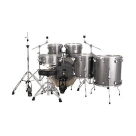 Ludwig Evolution 22" 6-Piece Drum Kit w/ Hardware - Platinum Sparkle - Image 3